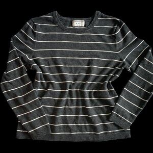 Covington Striped Crew Neck Sweater Top